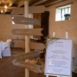 Panneau directionnel