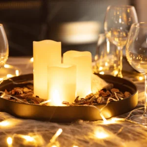 Bougies led couleurs multiples