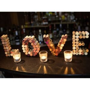 LOVE - en bouchon de liège