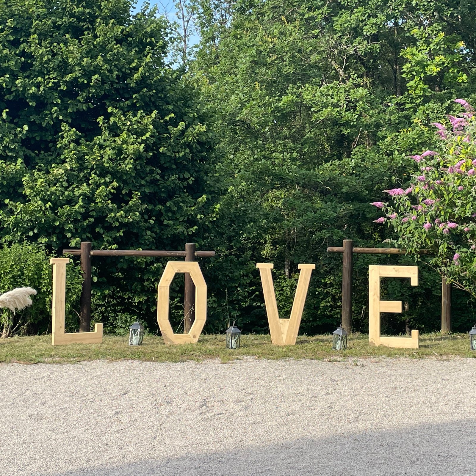 LOVE - XXL en bois
