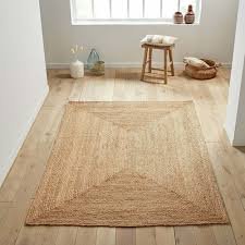 Tapis rectangulaire en jute