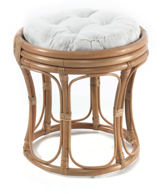 Tabouret Java rotin